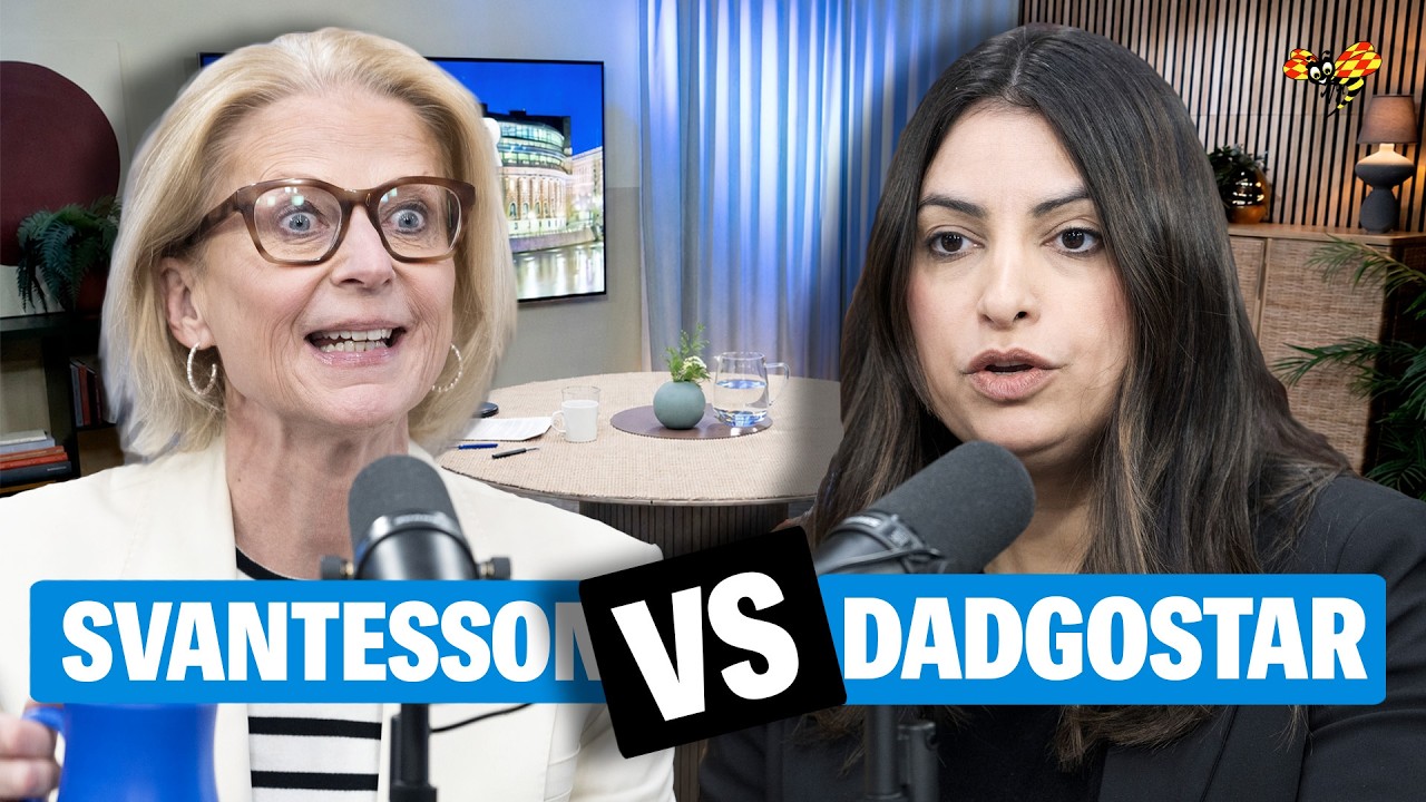 Dadgostar vs Svantesson – vem kan rädda Sveriges ekonomi?