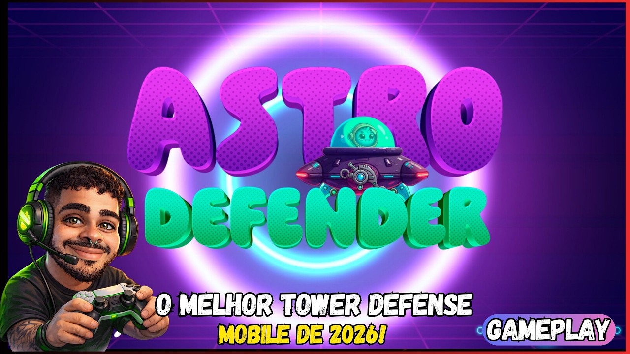 ASTRO DEFENDERS — O  melhor Tower Defense mobile de 2026!