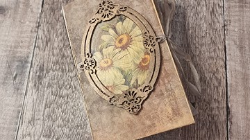 Altered File Folder Journal - Plus Final Flip Through - Daisy Junk Journal
