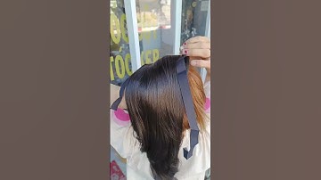 Tóc cột xoăn dài đẹp #toccot