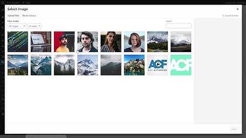 ACF Extended: Dynamic Templates
