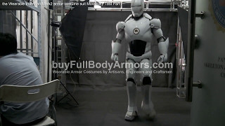 The Wearable Iron Man Mark 2 II armor costume suit Movability Test Part I