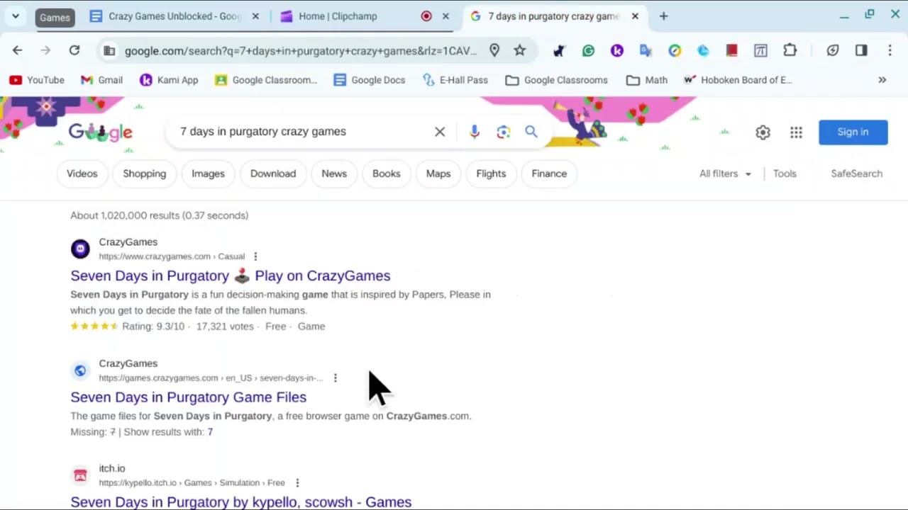Crazy Games Hack on School Chromebook