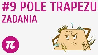 Pole trapezu - zadania #9 [ Pola figur ]