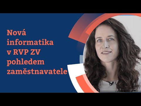 Nová informatika v RVP ZV pohledem zaměstnavatele - Dita Formánková