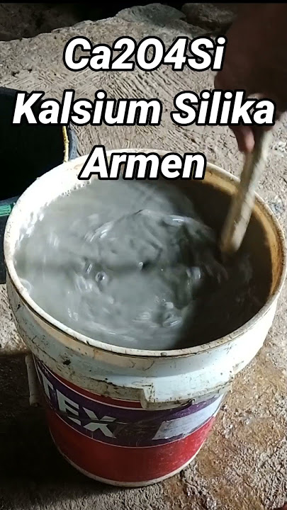 Cara Membuat Kalsium Silika Ca2O4Si dari Air Rendaman Semen