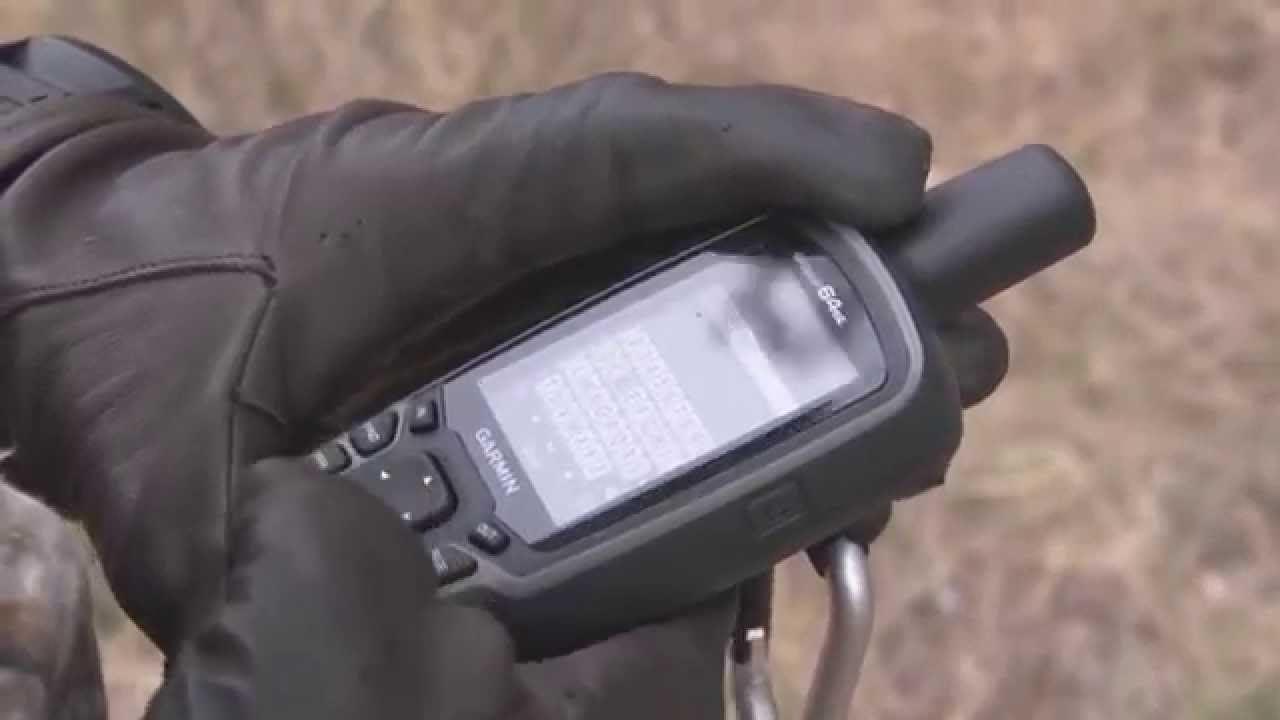 Using a GPS to scout with and mark stand locations - YouTube