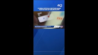 Florida officials recover $800M for victims of online scams