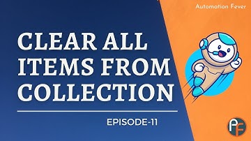 Clear all items from collection | Advanced VBA in Hindi