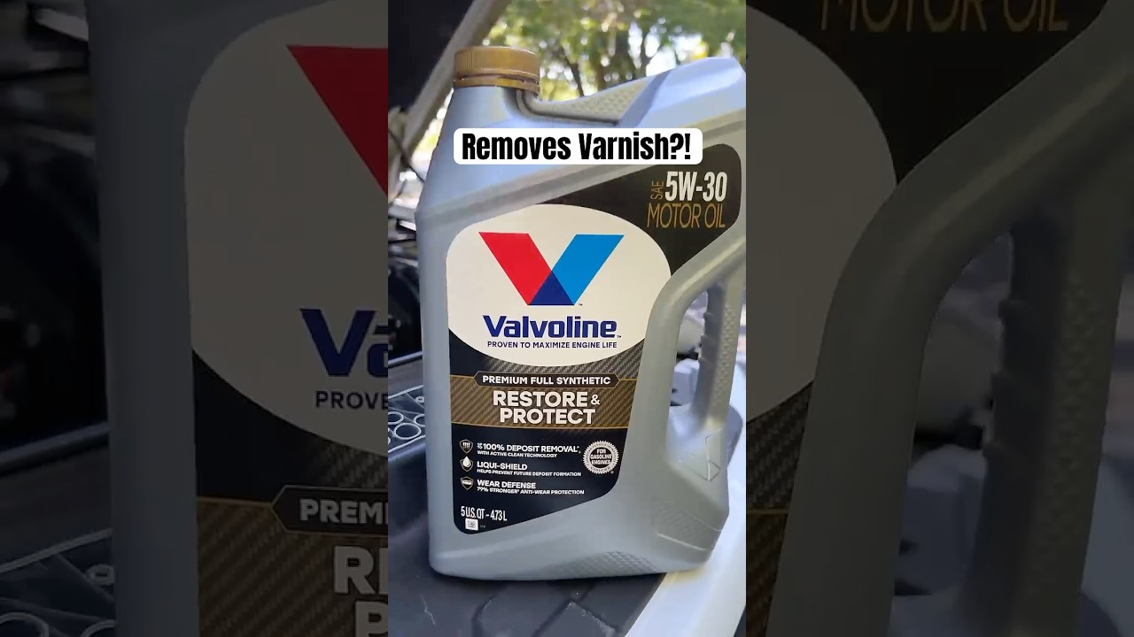 Обзор моторного масла Valvoline Restore & Protect: удаляет лак с внутренних деталей двигателя 