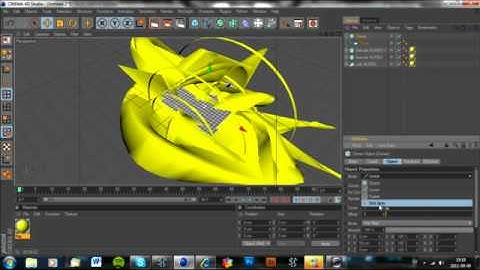 Cinema 4D Tutorial - Abstract Shape