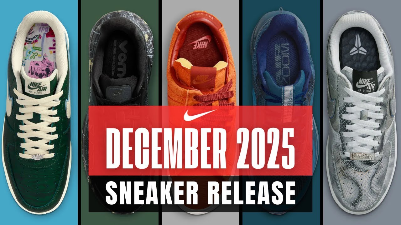 Shoes Coming Out in December 2025 | NIKE RELEASES