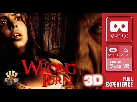 Horror VR – WRONG TURN 3D | VR180 3D scary Creepypasta Experience VR360 | Halloween Movie Park