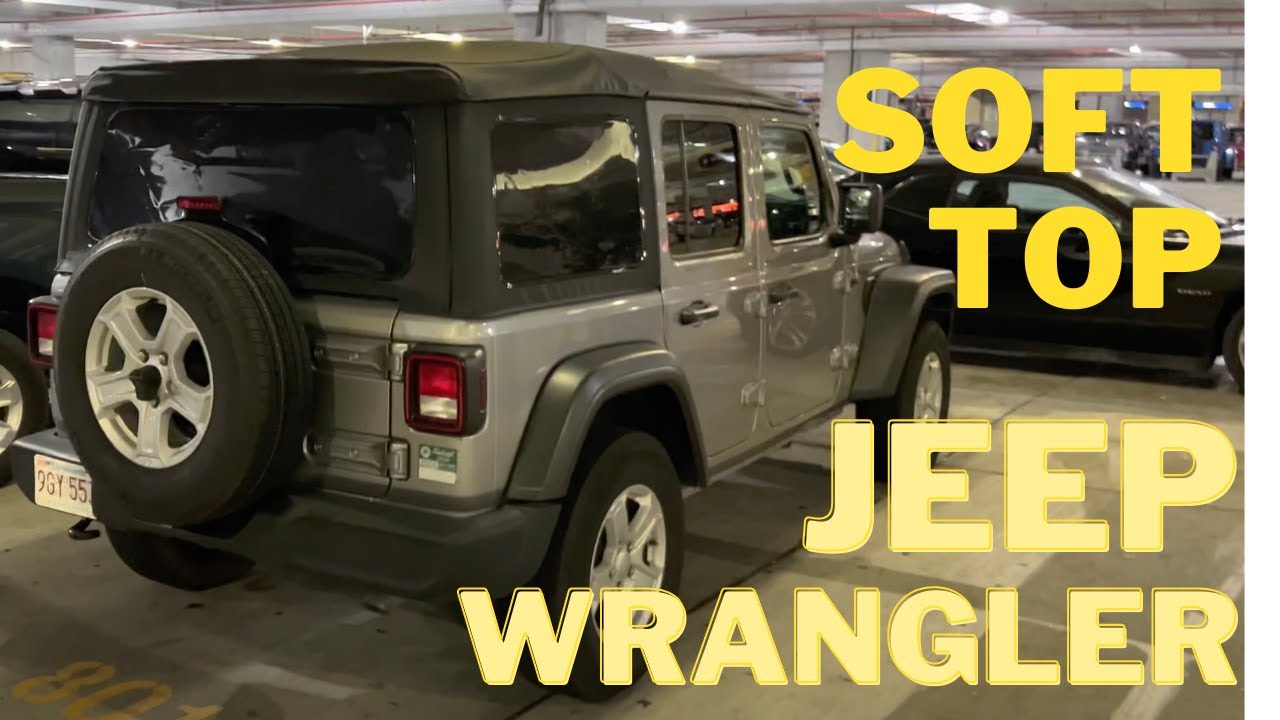 Hertz Car Rental - Miami Airport (MIA) - April 2022 (Part 2) - Rare Jeep  Wrangler Soft Top - YouTube