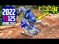 How Powerful is the 2022 Yamaha YZ125?! | DYNO TEST