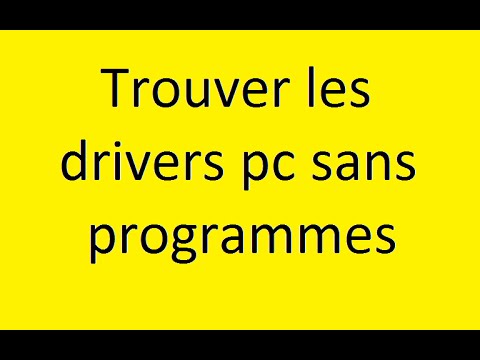 Vidéo: Où Trouver Les Pilotes HP Pour Windows 7