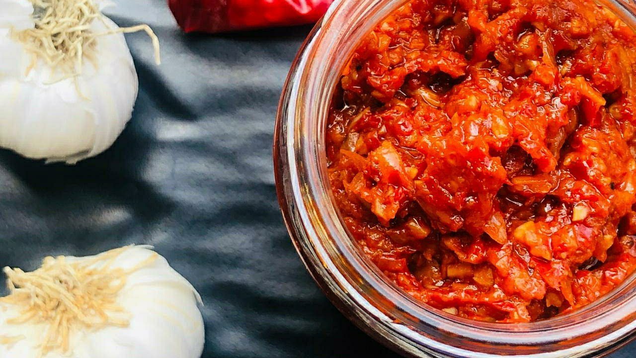 Schezwan Chutney recipe schezwan chutney recipe in hindi chings