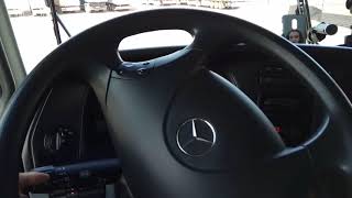 Mercedes Actros обзор кабины