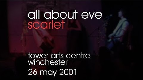 All About Eve - Scarlet - 26/05/2001 - Winchester Tower Arts Centre