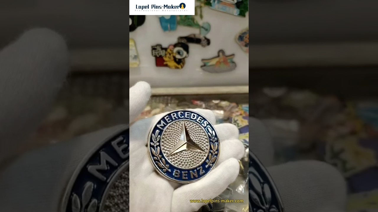 Thank Mercedes-Benz for choosing us to design and produce their custom badges.#LPM#custompins