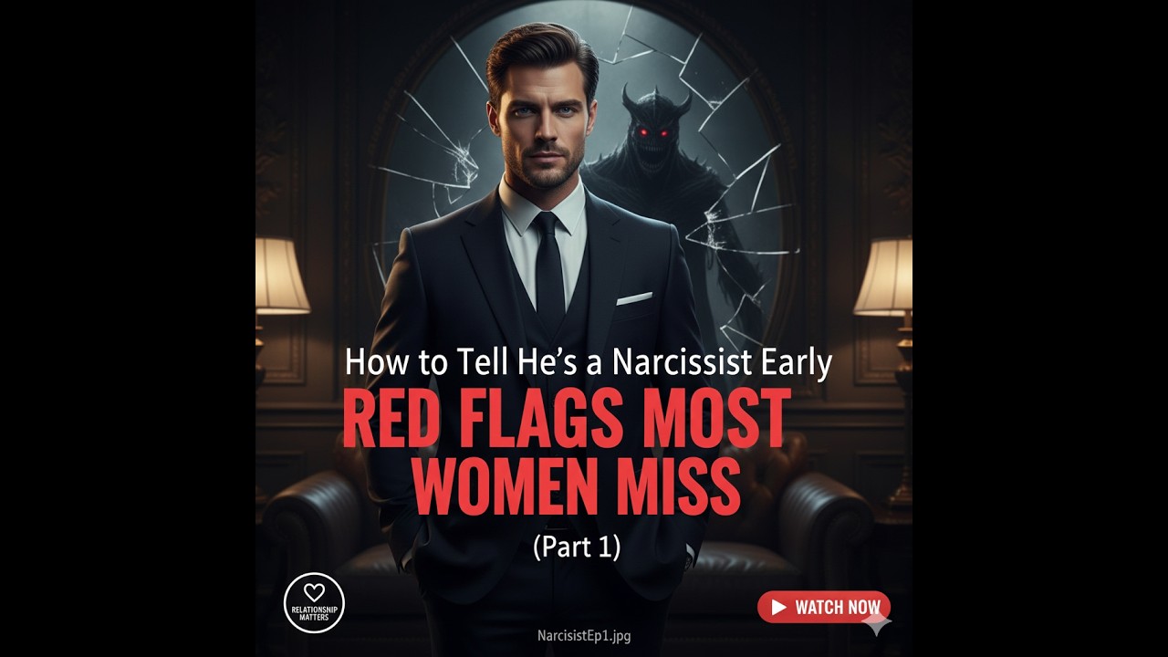 How to Tell He’s a Narcissist Early — Red Flags Most Women Miss (Part 1 ...