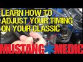 Adjusting timing and mixture on your classic carb 66 Mustang 1966 Mustang Coupe - Day 54 - Part 2