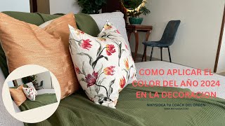 SABES CUAL ES EL COLOR DEL AÑO  2024 EN DECORACION? NO DEJES DE VER ESTE VIDEO...