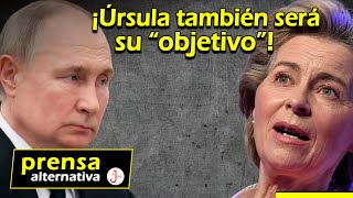 La cabecilla de los europillos se la pagará a Rusia!!!