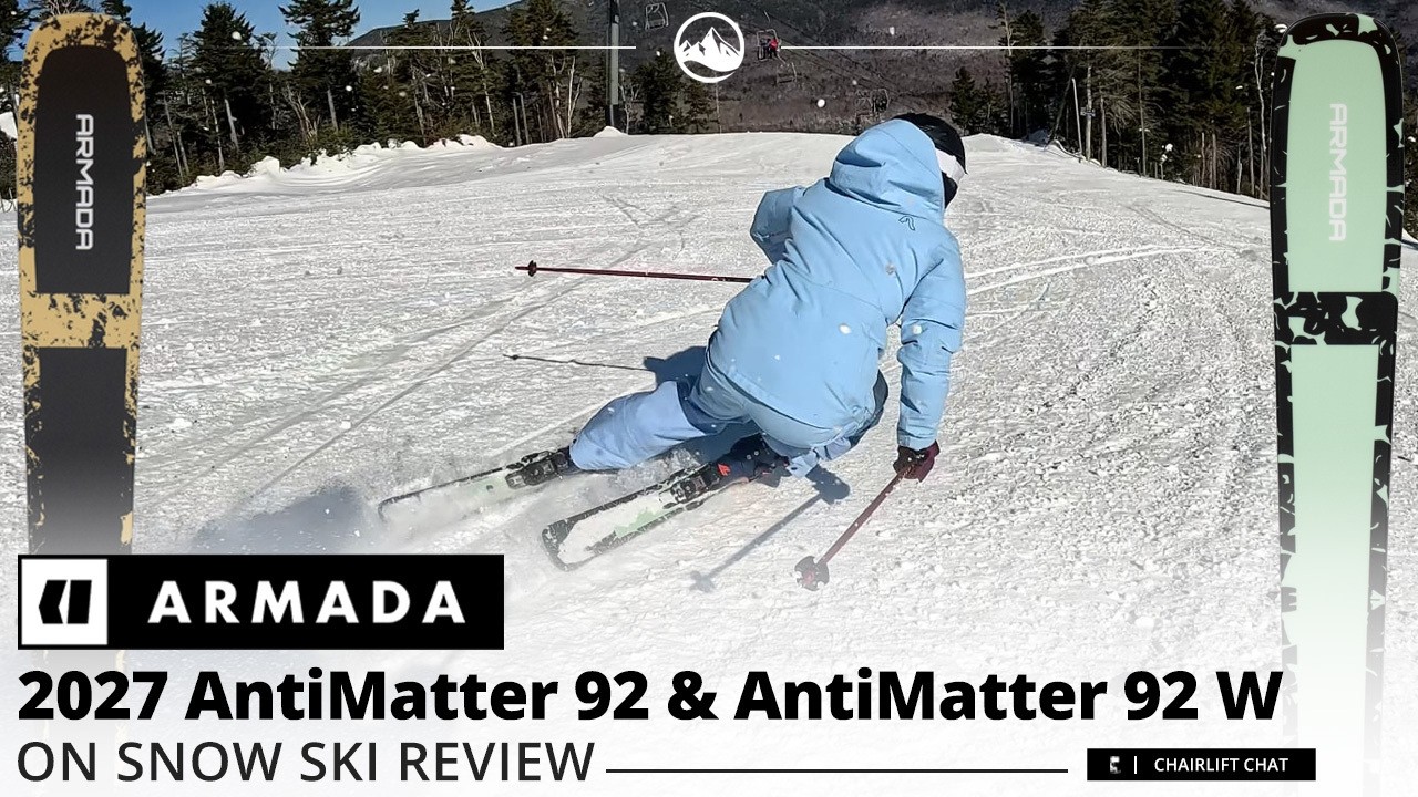 2027 Armada AntiMatter 92 and AntiMatter 92 W On Snow Ski Review with SkiEssentials