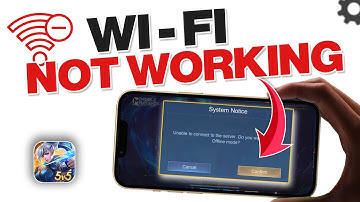 How to Fix Mobile Legends not Working on Wi-Fi Issue | MLBB WiFi Network Problem