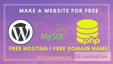 Get Unlimited free Web Hosting With Free Domain Name, wordpress hosting, Free PHP, Mysql, Cpanel