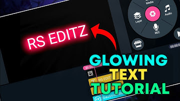 ❤️HOW TO MAKE GLOWING TEXT IN KINEMASTER || NEON TEXT EFFECT❤️
