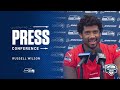 Seahawks Quarterback Russell Wilson Training Camp Day 2 Press Conference