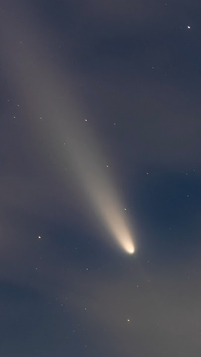 Comet C2023A3, captured from a dark site #comet #cometA3