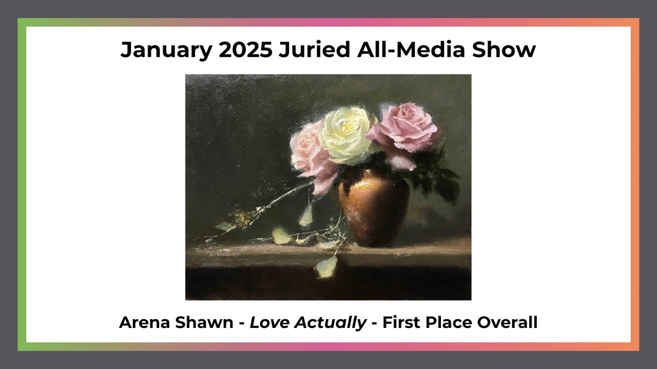Crossroads Art Center Juried All-Media Show Award Winners 2025 - YouTube