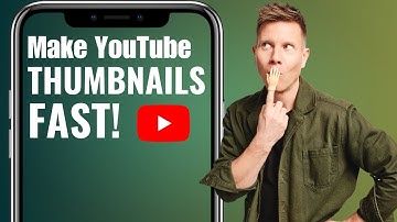 How to make a Youtube Thumbnail in 2 minutes on your iPhone