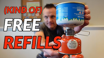 REFILL YOUR BACKPACKING GAS CANISTERS // Campingmoon Gas Canister Refill Adapter
