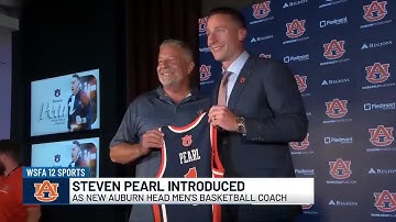 Steven Pearl formally introduced as new head coach of Auburn men