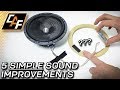 5 CHEAP Sound Improvements you can make NOW - Car Audio