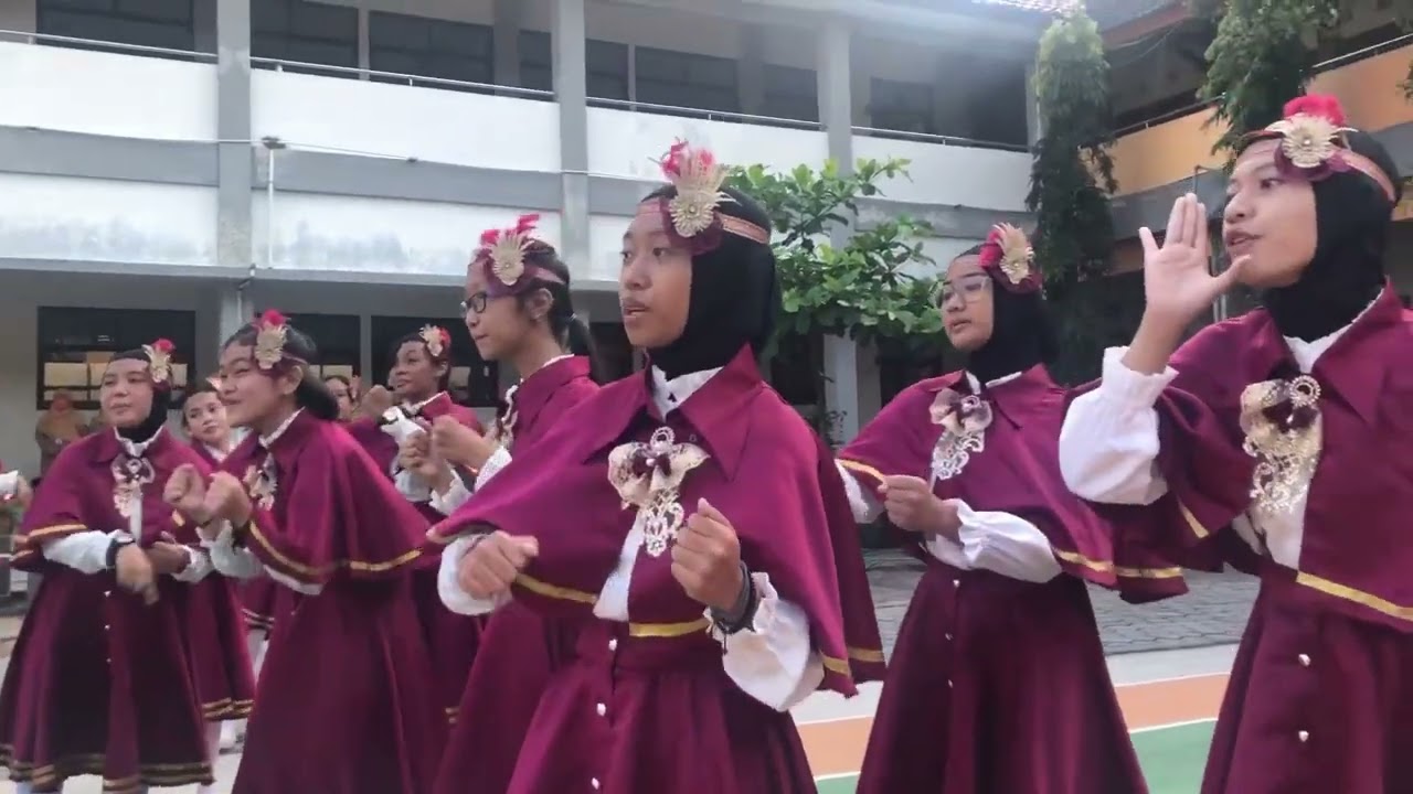Apel 1 Agustus 2022 SMP Negeri 1 Semarang serta Penampilan SMEPSA Choir serta pengumuman prestasi