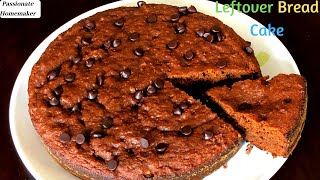 ... how to prepare leftover bread cake - chocol...