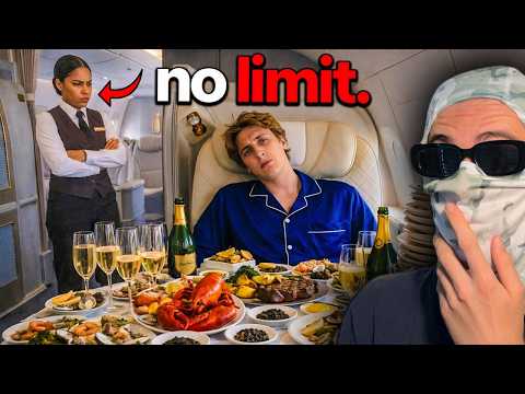 Can You Make Profit From a First Class Flight..? | adri reacts
