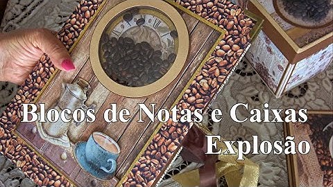 CAIXAS EXPLOSÃO E BLOCOS DE NOTAS 2025