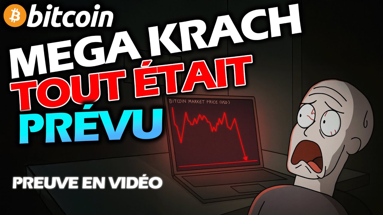 BITCOIN 🔴 ON A PRÉVU LE KRACH ET ON L'A ACHETÉ !!!!🚨