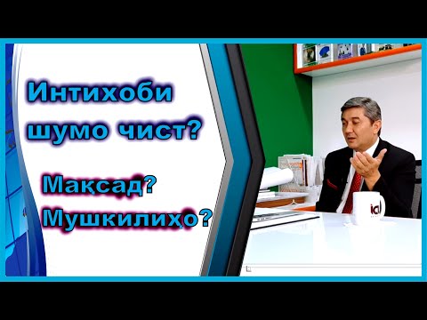 Дар ҳаёти худ мақсадатонро интихоб кунед. Саидмурод Давлатов