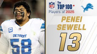 13 Penei Sewell Ot, Lions Top 100 Players Of 2025