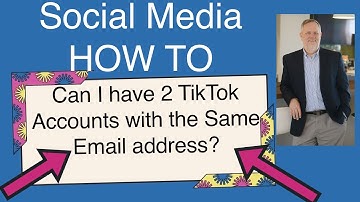 Can I have 2 TikTok Accounts with the Same Email Address - the answer is no.