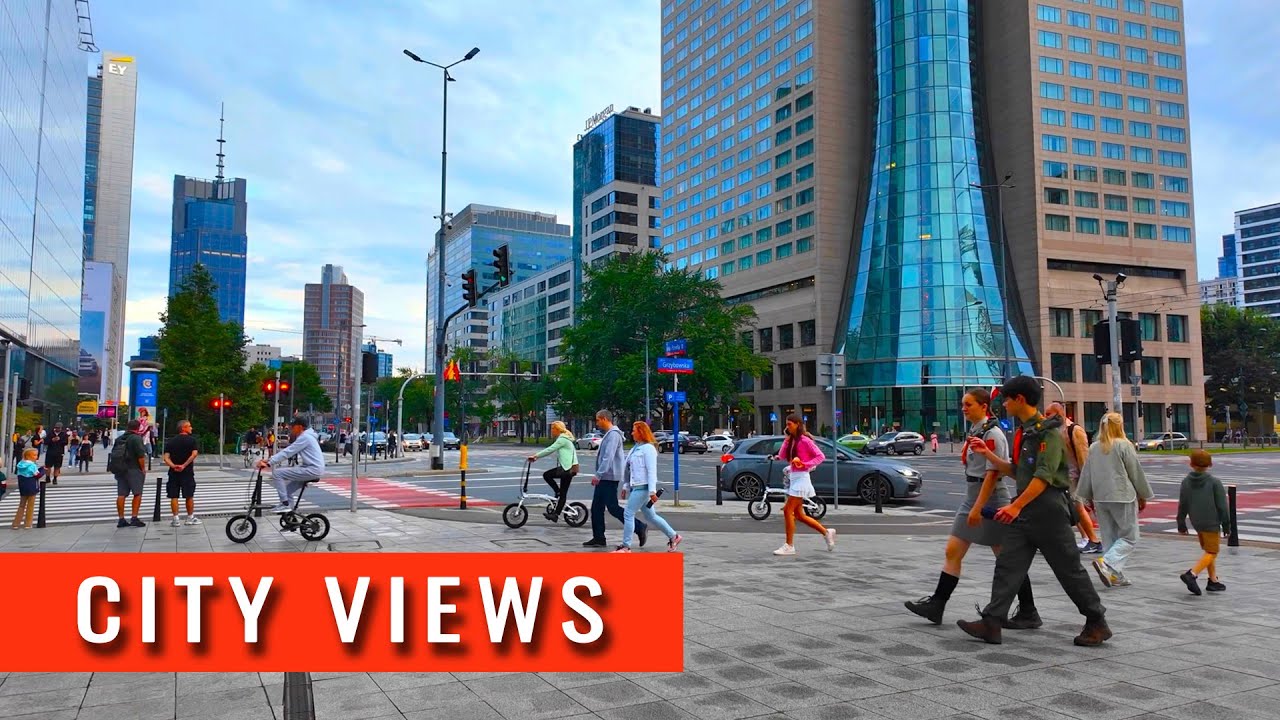 Beautiful Big City Ambience | Street Views 4K 60FPS – Street Sounds