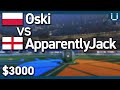 Oski vs ApparentlyJack | JUST WIN Semi Final | $3000 1v1 Tournament