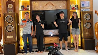 Lắp dàn loa 9930 bass đôi nâng cấp giá 47.600.000₫ cho anh Mai ở Việt Yên, Bắc Giang.